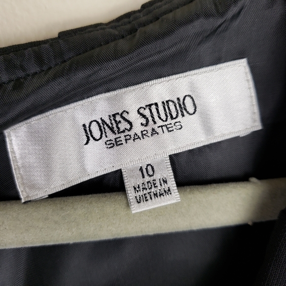Jones Studio Sleeveless Black Dress - Picture 3 of 7